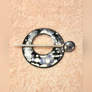 Gita Maria Glass Enamel Brooch